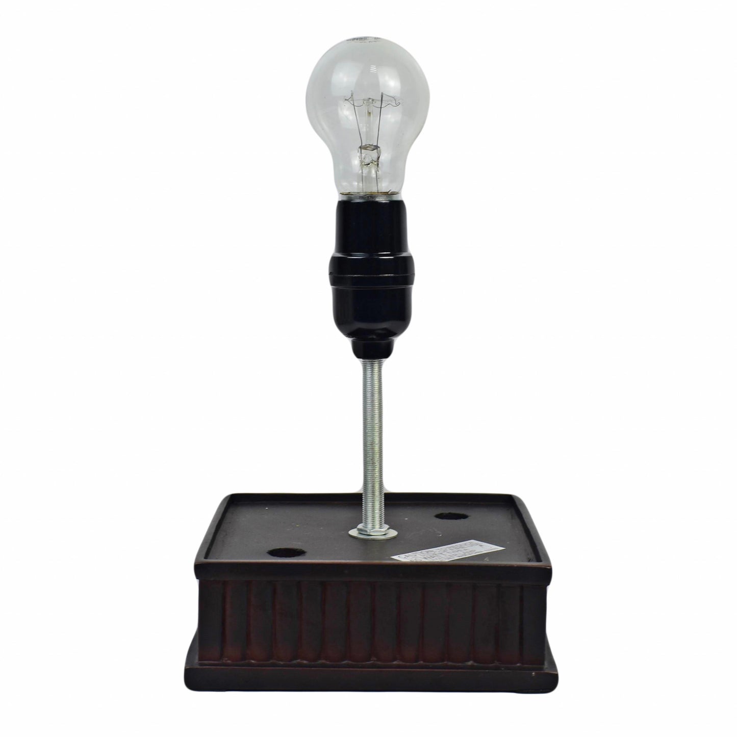 18" Tiffany Style Jeweled Dark Brown Base Table Lamp By Homeroots | Table Lamps | Modishstore - 4