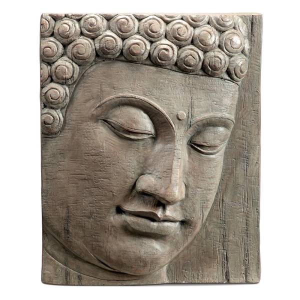 Buddha Head Wall Hanging By SPI Home | Wall Decor | Modishstore-3