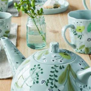 Bloomsbury Mug-9.6 oz (Set of 4) by Texture Designideas | Drinkware | Modishstore-3