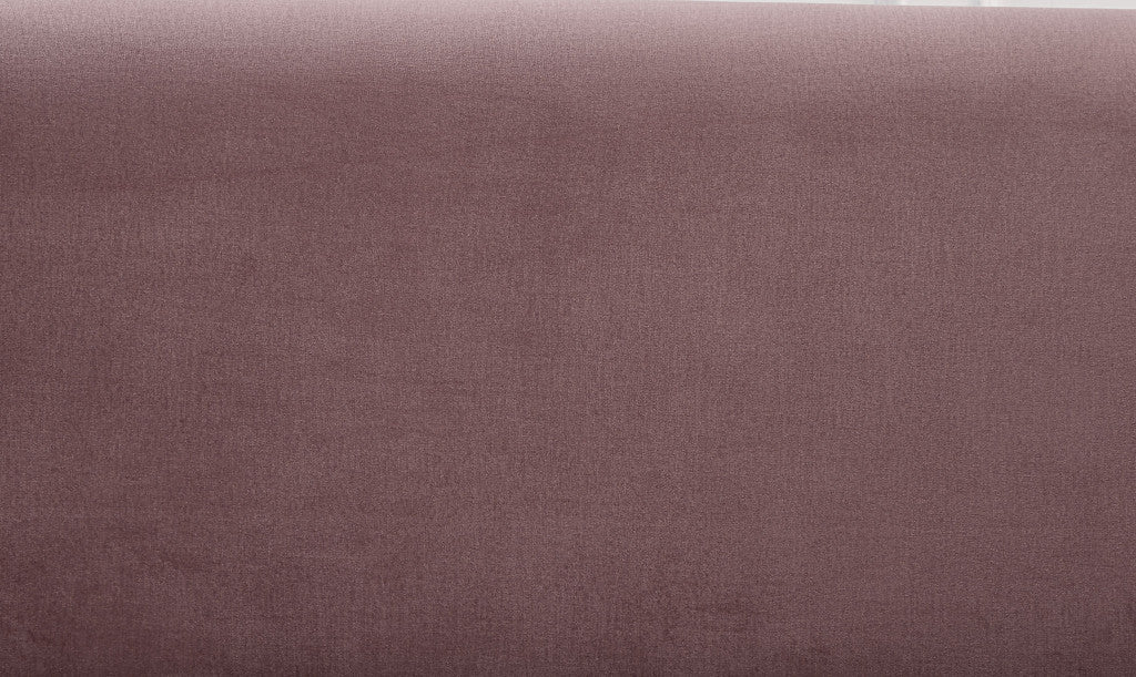 90" Pink Velvet And Gold Sofa By Homeroots | Sofas | Modishstore - 8