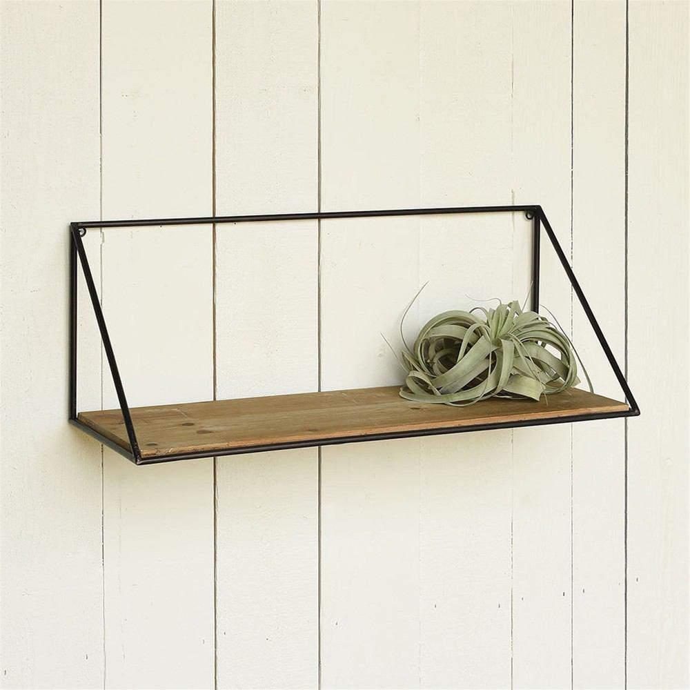 HomArt Hull Wood & Iron Shelf-7