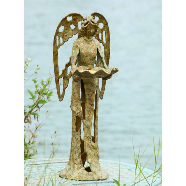 Garden Angel Bird Feeder By SPI Home | Outdoor Decor | Modishstore