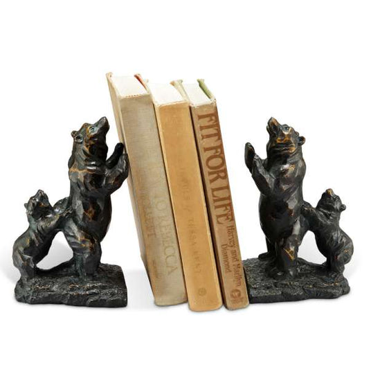 Standing Bear Bookends By SPI Home | Bookends | Modishstore