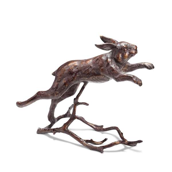 Running Bunny Garden Sculpture By SPI Home | Garden Sculptures & Statues | Modishstore