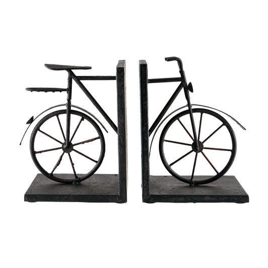 Sterling Industries Pair Bicycle Bookends | Modishstore | Bookends