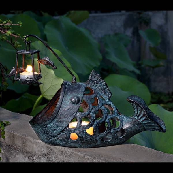 Angler Fish Candleholder / Tea By SPI Home | Candle Holders | Modishstore-4