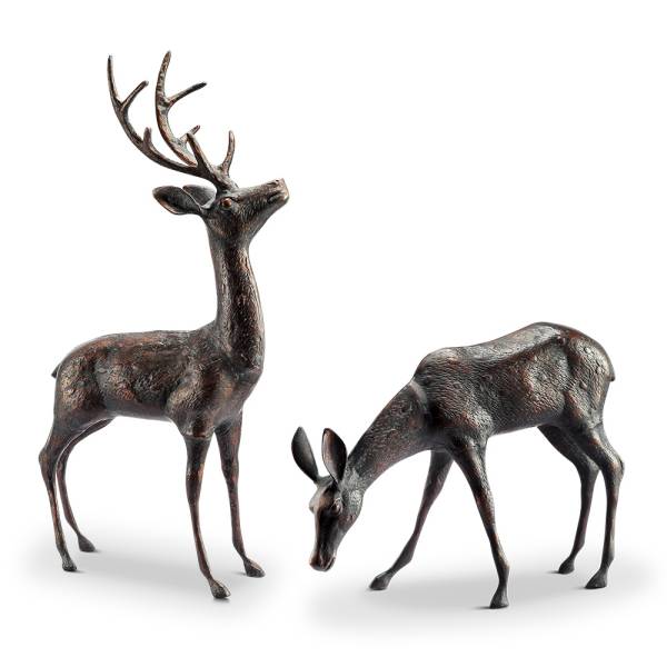 Meadow Wanderers Garden Sculptures Pair By SPI Home | Garden Sculptures & Statues | Modishstore-3