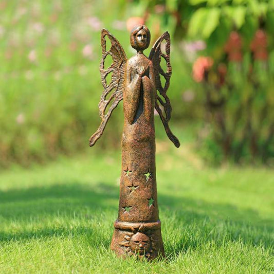 Praying Angel Garden Sculpture By SPI Home | Garden Sculptures & Statues | Modishstore