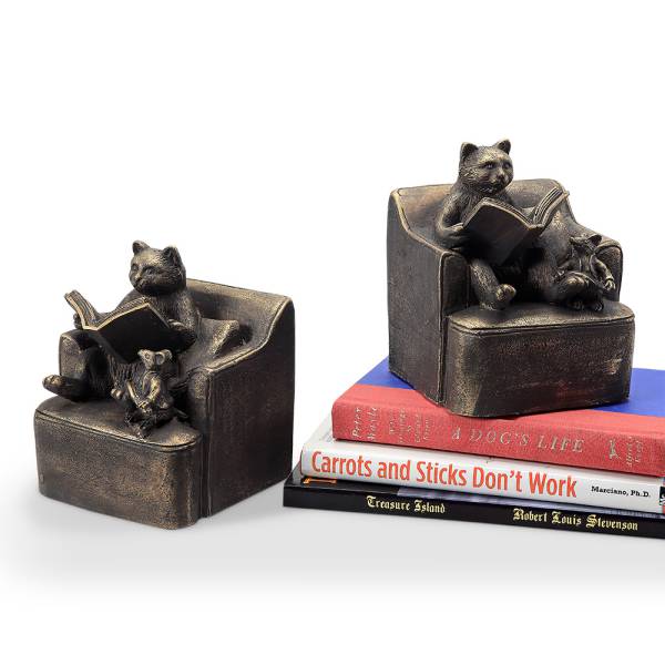 Reading Friends Bookends PR (c By SPI Home | Bookends | Modishstore-4