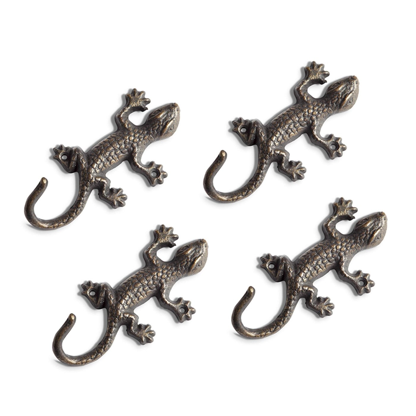 Gecko Wall Hook S/4 By SPI Home | Wall Decor | Modishstore-2