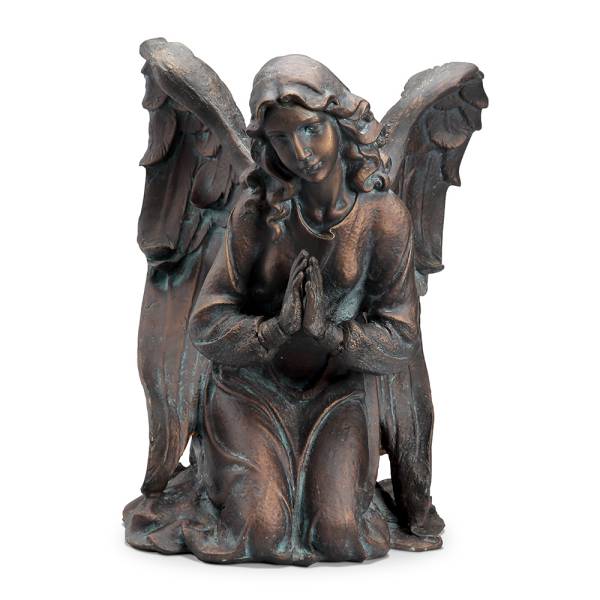 Thoughtful Angel Garden Sculpt By SPI Home | Garden Sculptures & Statues | Modishstore-3