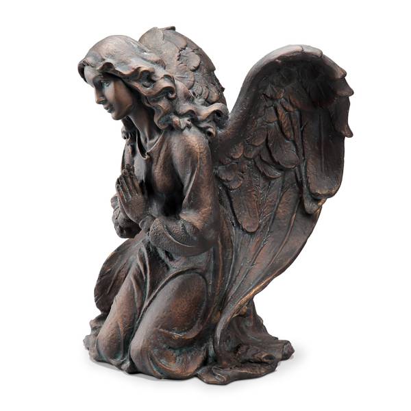 Thoughtful Angel Garden Sculpt By SPI Home | Garden Sculptures & Statues | Modishstore-4