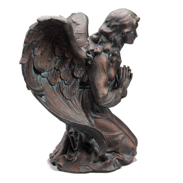 Thoughtful Angel Garden Sculpt By SPI Home | Garden Sculptures & Statues | Modishstore-5