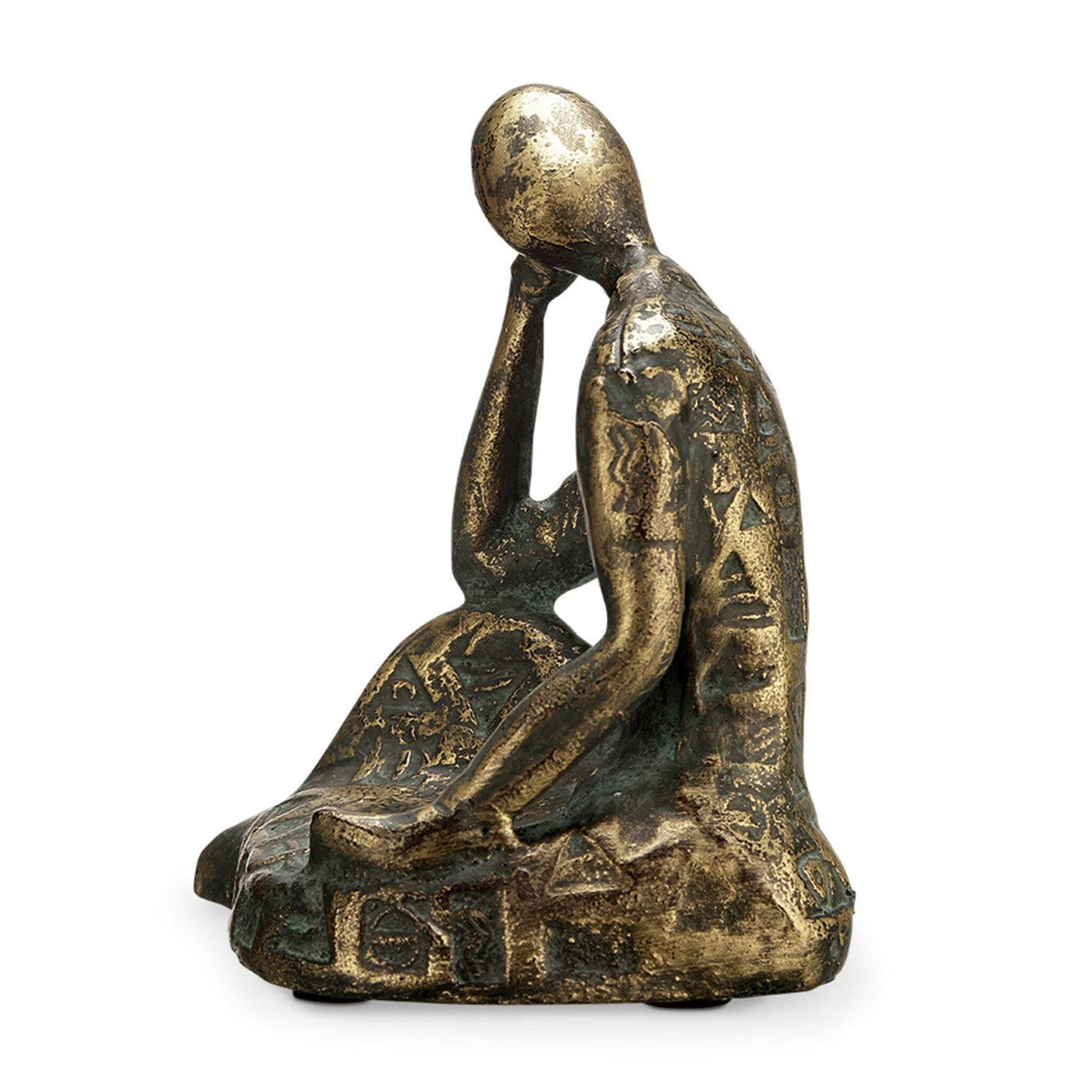 Thoughtful Woman Tealite Holde By SPI Home | Candle Holders | Modishstore-4