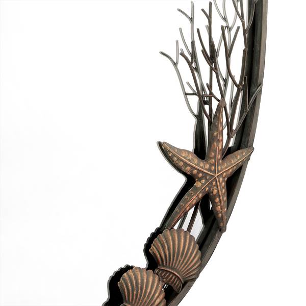 Mermaid Oval Mirror By SPI Home | Mirrors | Modishstore-3