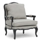 Baxton Studio Antoinette Classic Antiqued French Accent Chair | Modishstore | Accent Chairs