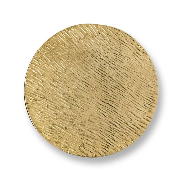 Golden Finish End Table with Marble Brass By SPI Home | End Tables | Modishstore-4