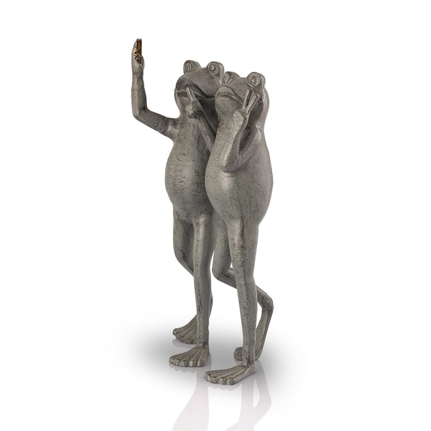 Selfie Frog Friends Garden Sculptures By SPI Home | Sculptures | Modishstore-3