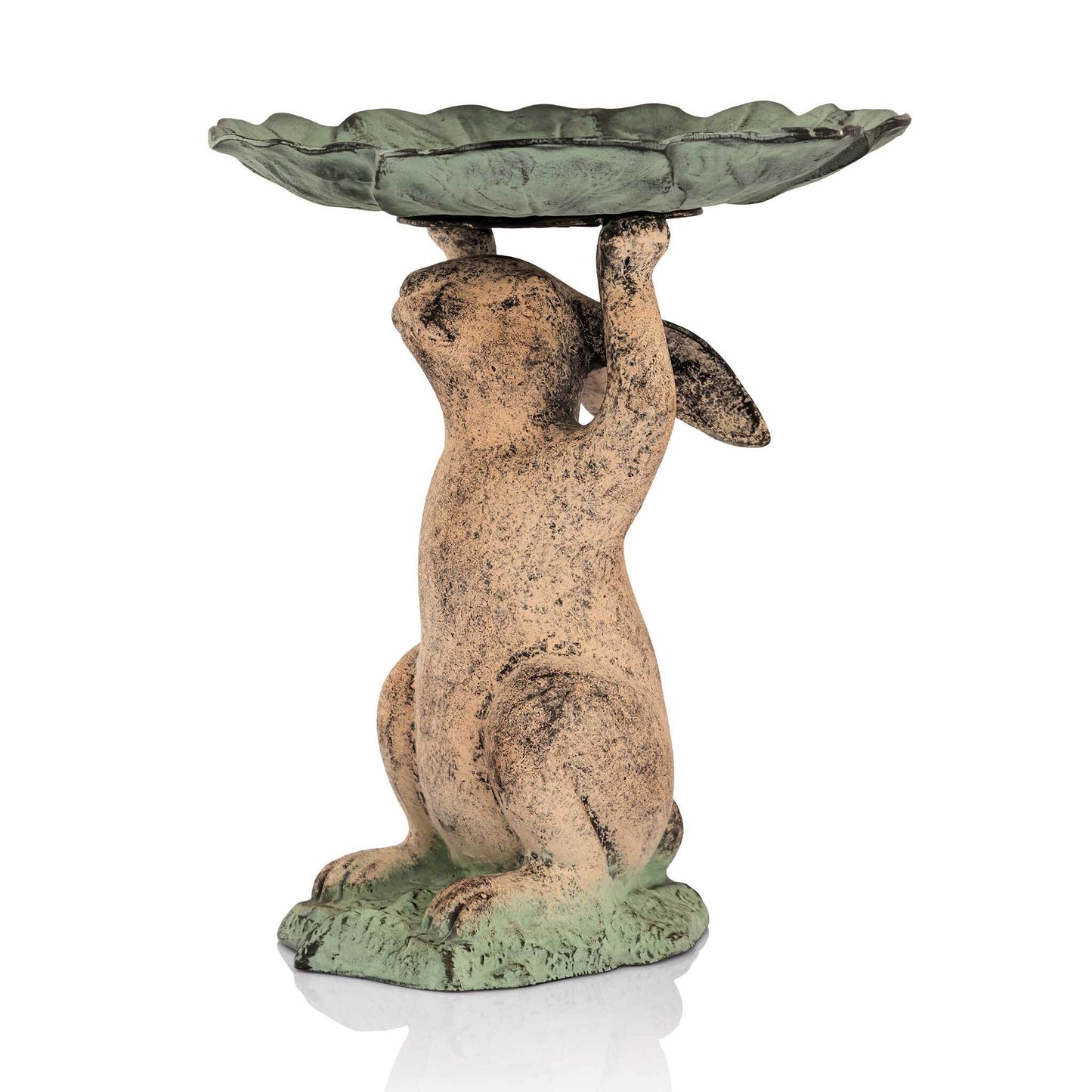 Rabbit Birdbath By SPI Home | Garden Sculptures & Statues | Modishstore