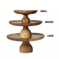 Brindisi Pedestal-Medium (Set of 3) by Texture Designideas | Trays & Pedestals | Modishstore