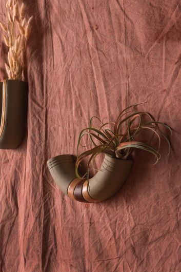 Roni Wall Hanging Set Of 4 By Accent Decor | Planters, Troughs & Cachepots | Modishstore - 5