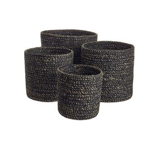 Melia baskets ( Set Of 8: black) | Bins, Baskets & Buckets | Modishstore