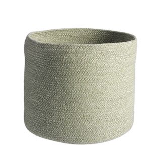 Melia basket (sage: 14.8 dia x 12.2 in.) Set Of 2 | Bins, Baskets & Buckets | Modishstore