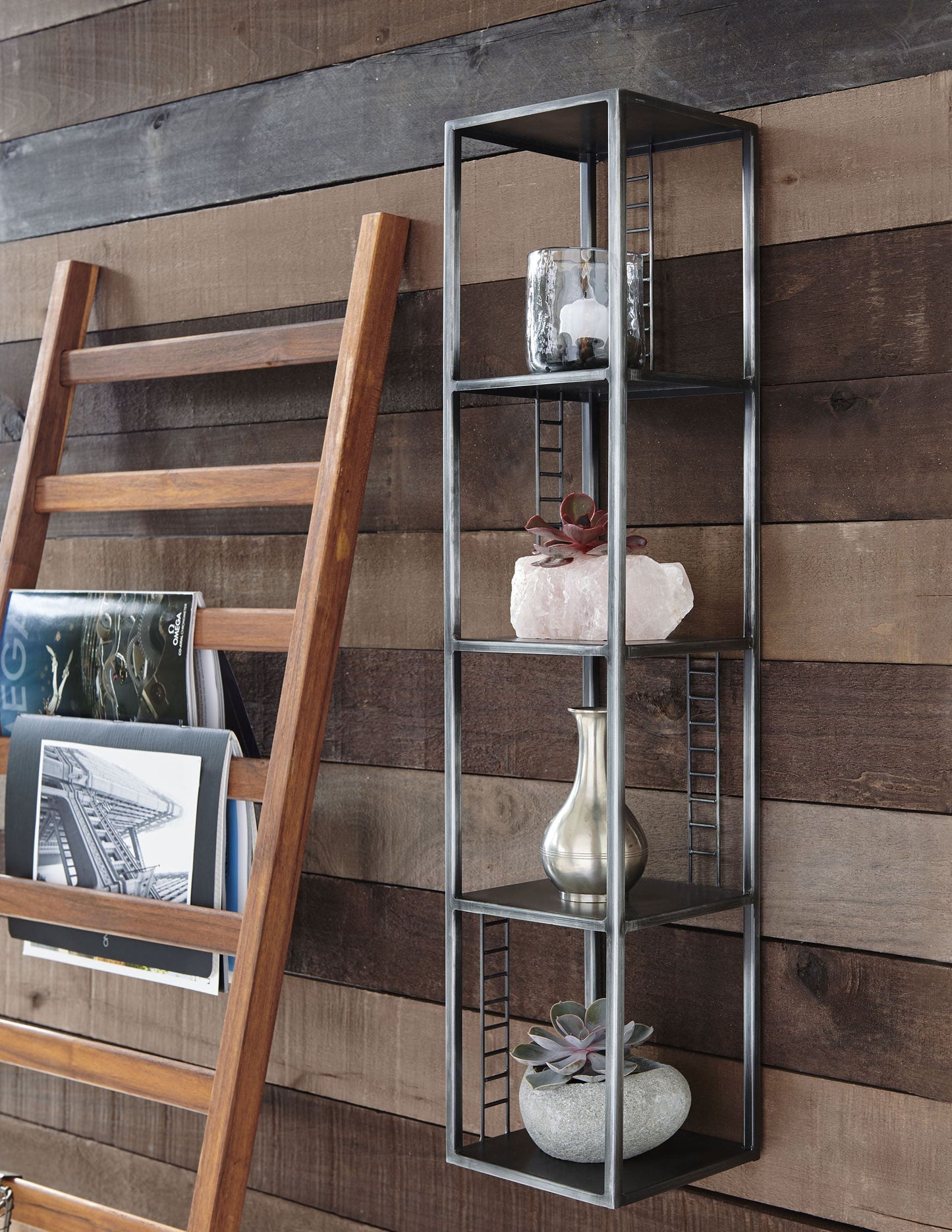 Framework Plant Riser by Texture Designideas | Wall Shelf | Modishstore