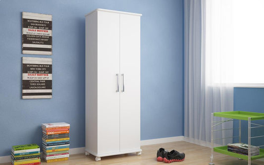 Accentuations by Manhattan Comfort Innovative Catalonia Mobile Shoe Closet 1.0 with 10 Shelves | Closets | Modishstore
