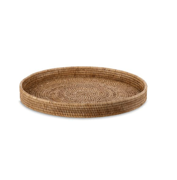 Liana Tray-Natural (Set of 2) by Texture Designideas | Trays | Modishstore-2