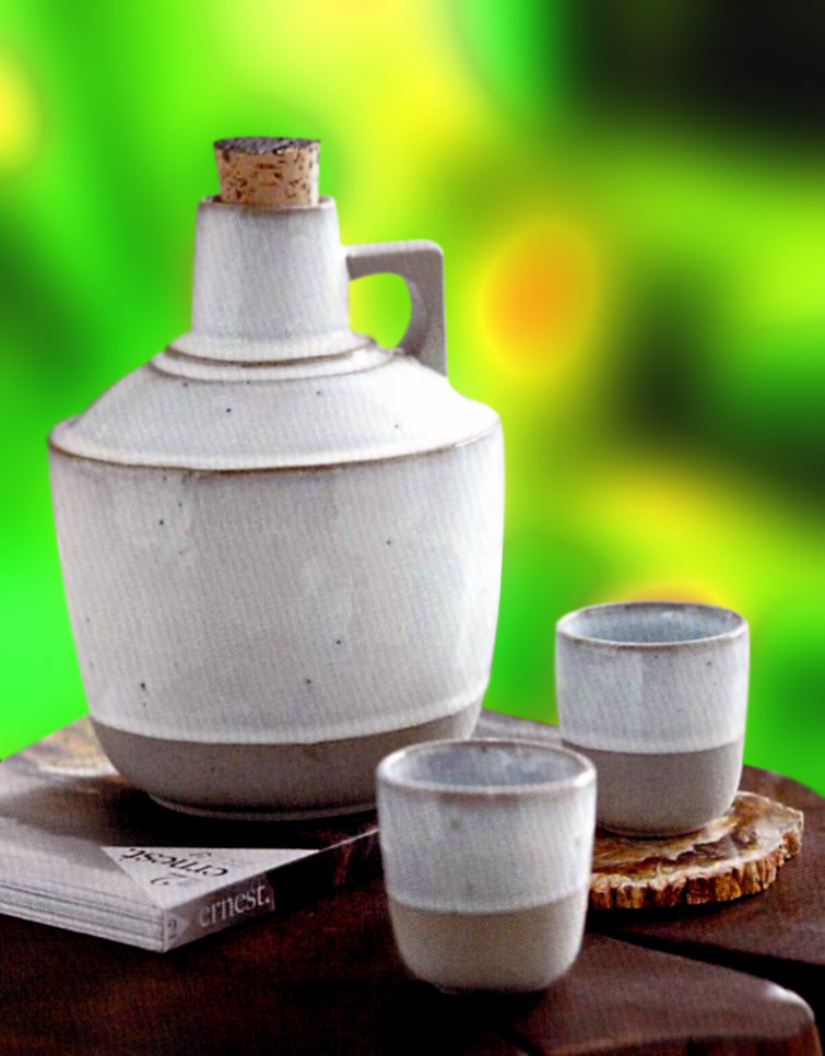 Roost Ceramic Growler & Cups-6