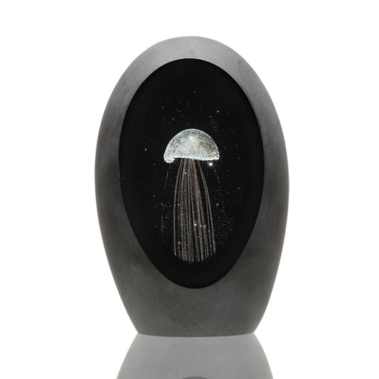 AG Gold Jellyfish with Black By SPI HOME | Sculptures | Modishstore