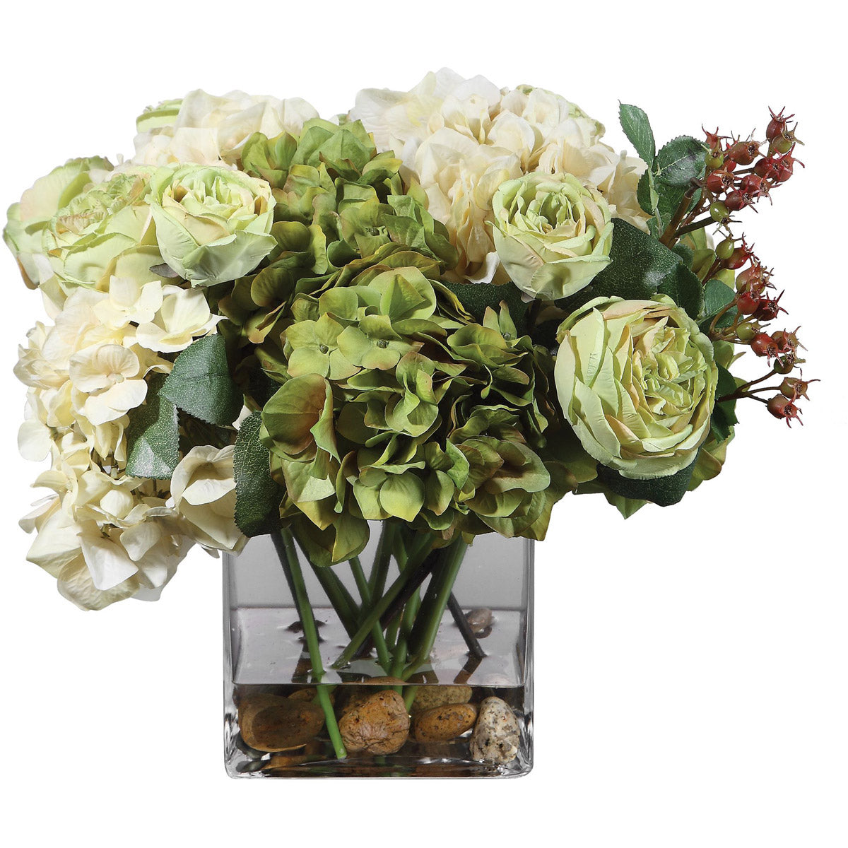 Uttermost Cecily Hydrangea Bouquet | Modishstore | Vases-2