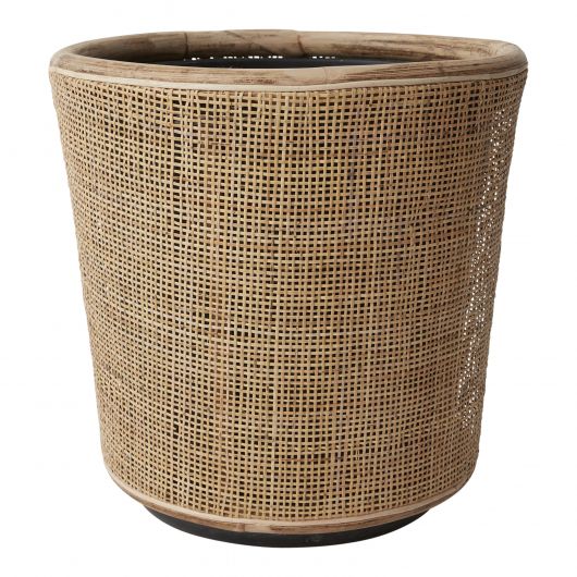 Fett Woven Wooden Pot Stand By Accent Decor | Planters, Troughs & Cachepots | Modishstore - 3