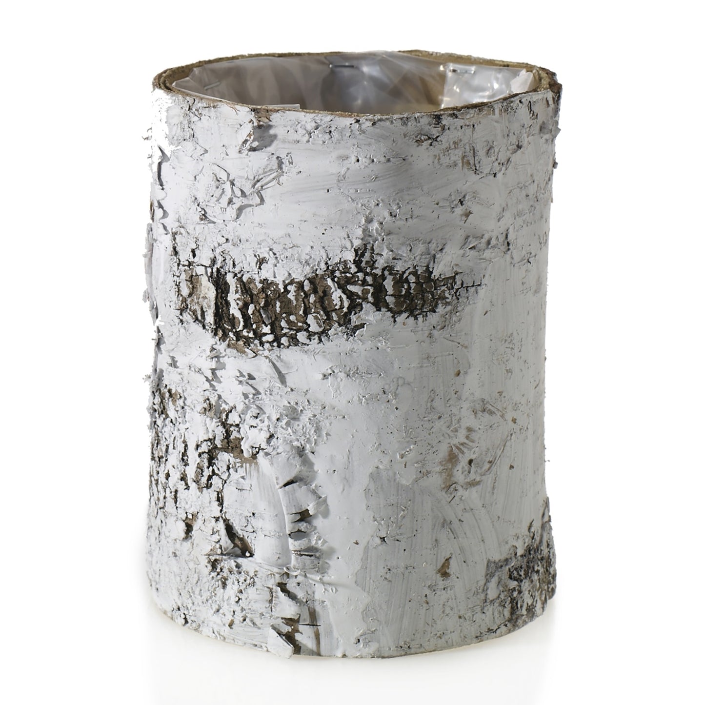 White Birch Cylinder and Bowl Set Of 4 By Accent Decor | Planters, Troughs & Cachepots | Modishstore - 10