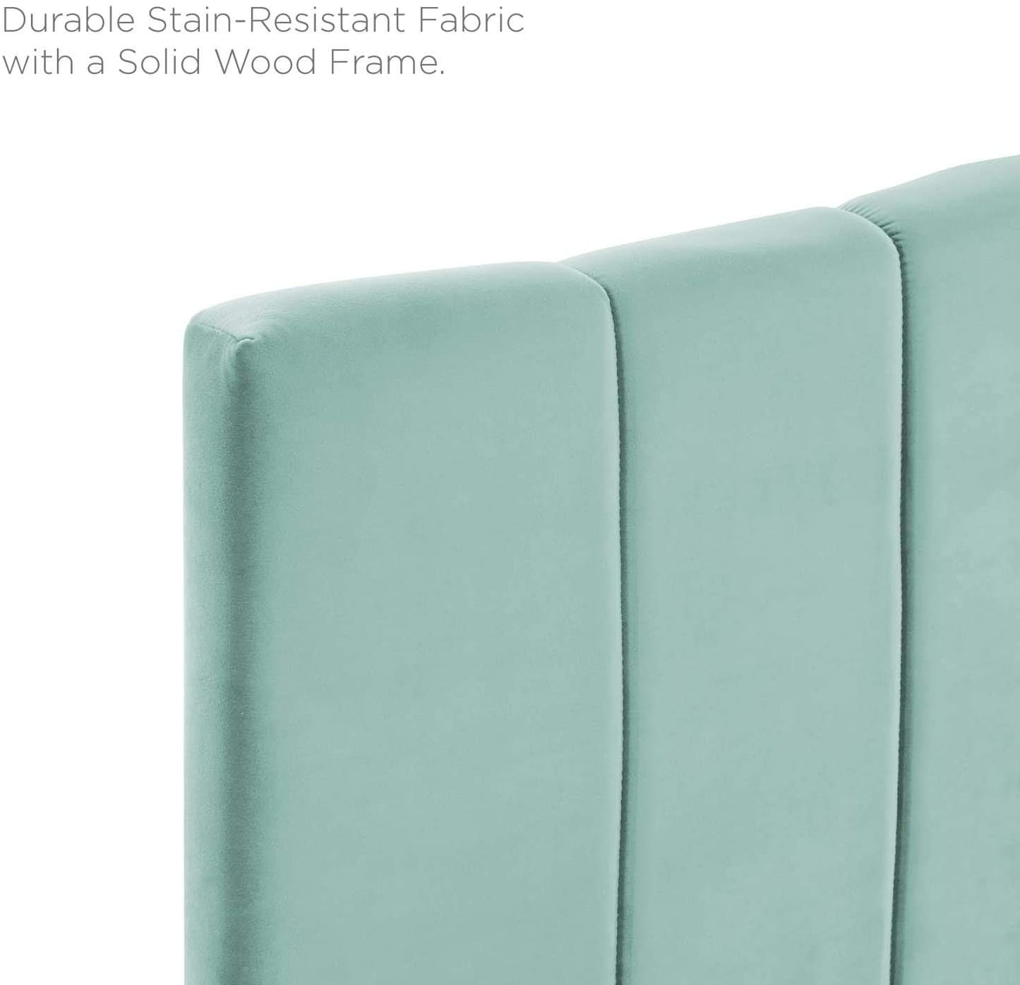 Modway Camilla Channel Tufted Full/Queen Performance Velvet Headboard - MOD-6182 | Headboards | Modishstore - 20