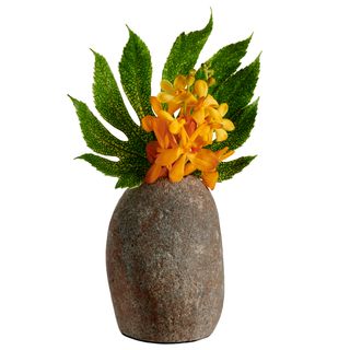 Stoneshard vase (4x5.5x6.3in) Set Of 2 | Vases | Modishstore