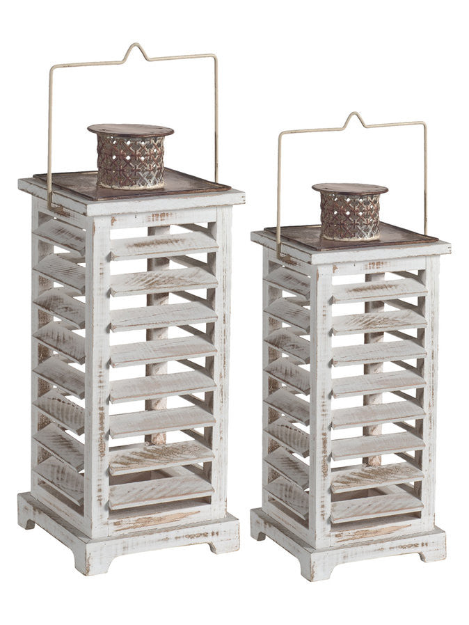 A&B Home Hesper Hanging Garden Lanterns - 2Pc/Box - Set Of 2 | Lanterns | Modishstore