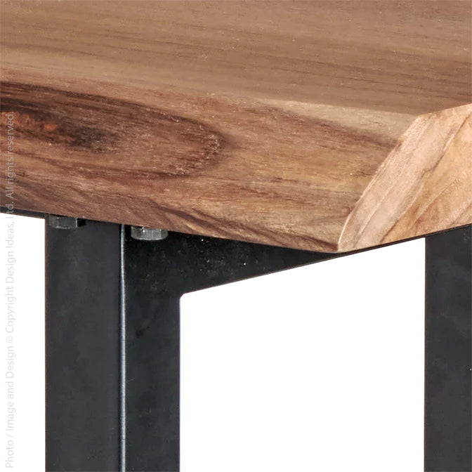 Takara Live Edge Console Table By Texture Designideas | Console Tables | Modishstore - 4