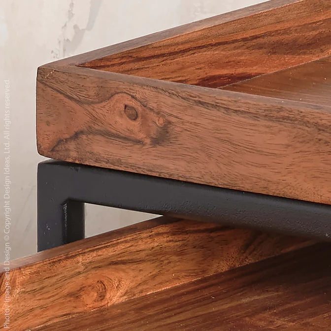 Chicago Side Table-Set/2 By Texture Designideas | Side Tables | Modishstore - 4