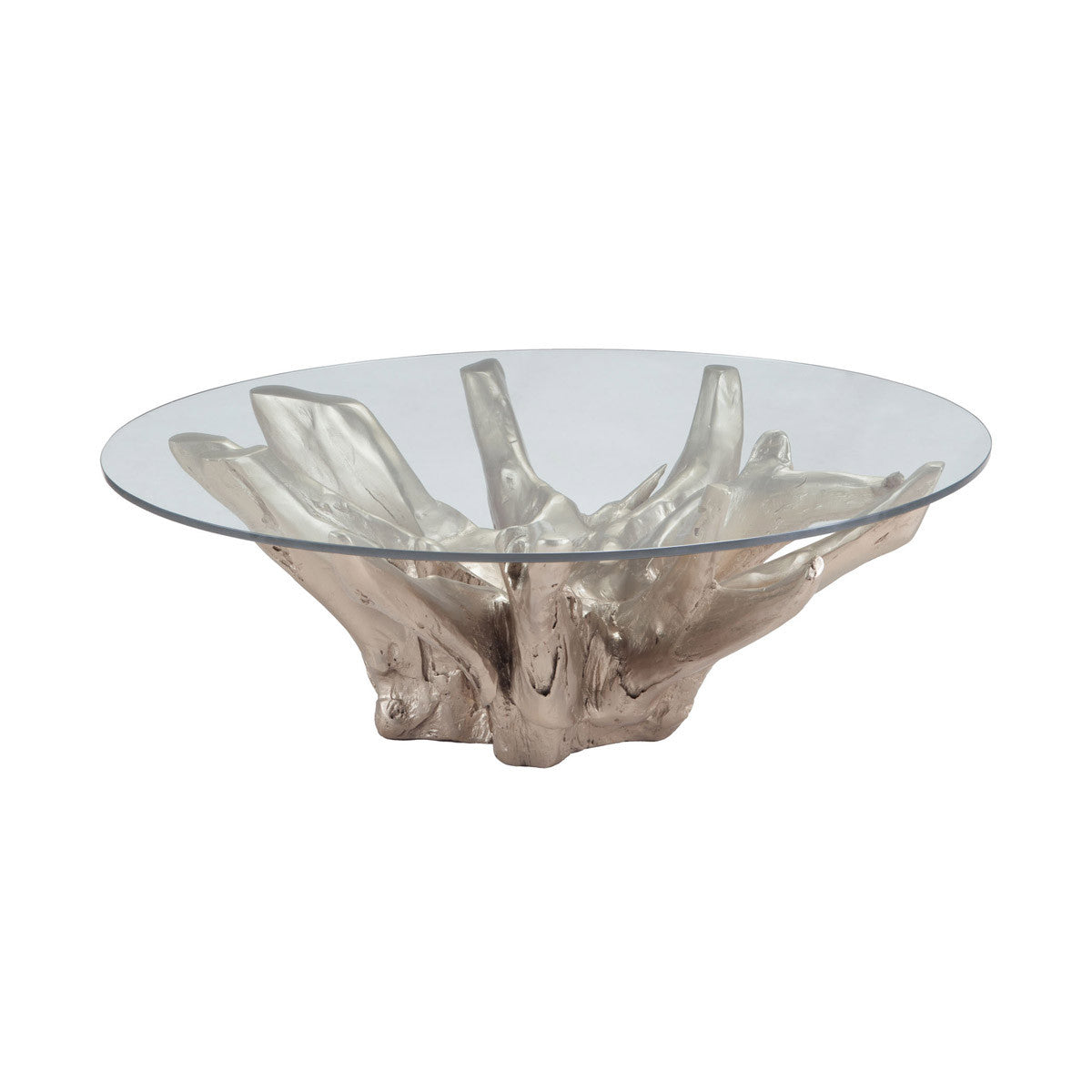 Dimond Home Champagne Teak Root Coffee Table | Modishstore | Coffee Tables