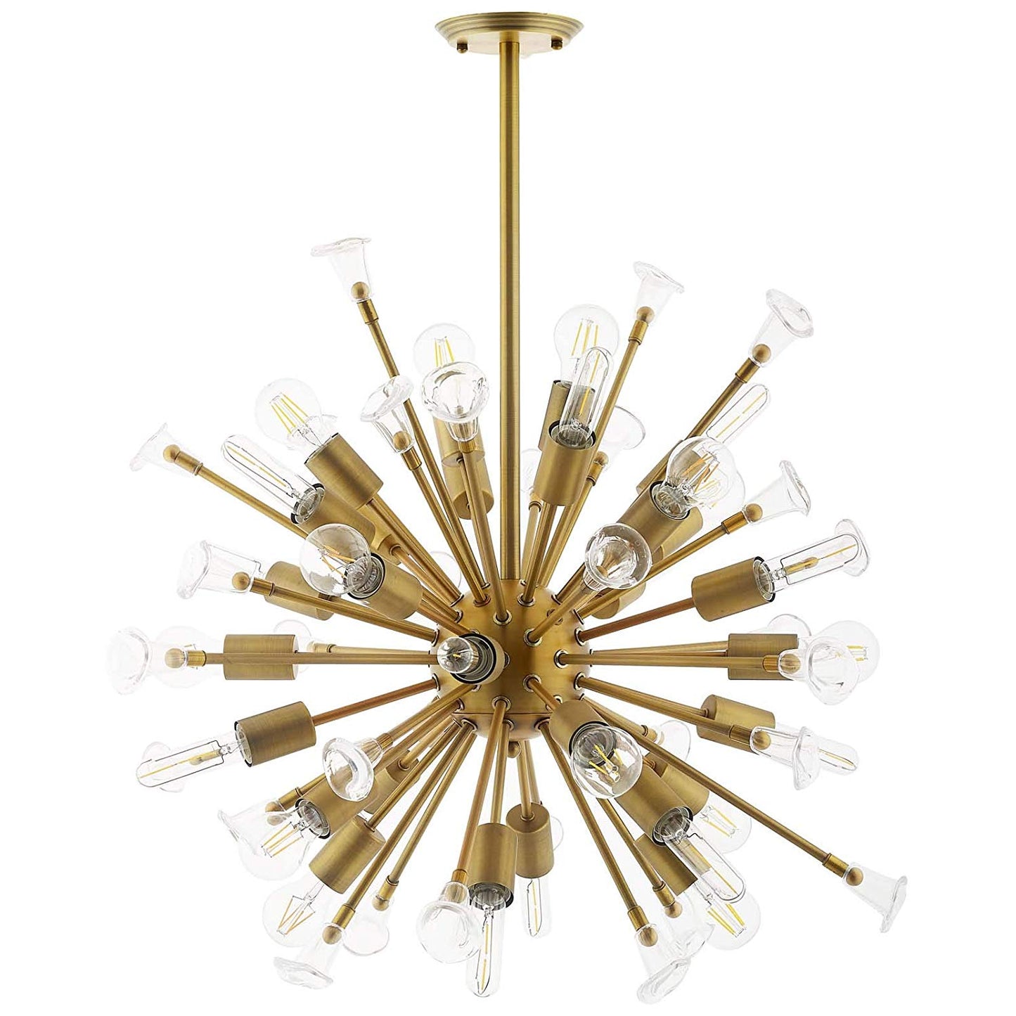 Burst Ceiling Light Pendant Chandelier By Modway - EEI-2893 | Chandeliers | Modishstore - 4
