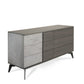 Vig Furniture Nova Domus Italian Modern Faux Concrete & Grey Dresser | Modishstore | Dressers-4