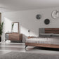 Nova Domus Palermo - Italian Modern Faux Concrete & Noce Bodrum Bedroom Set-2