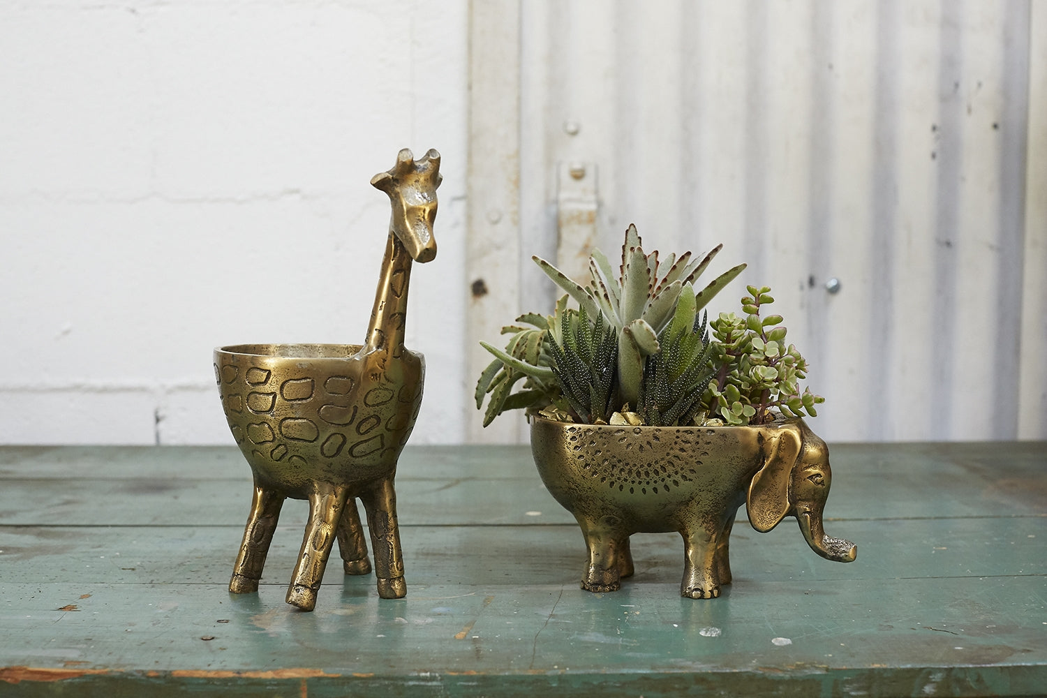 giraffe pot plant Gia Giraffe Planter