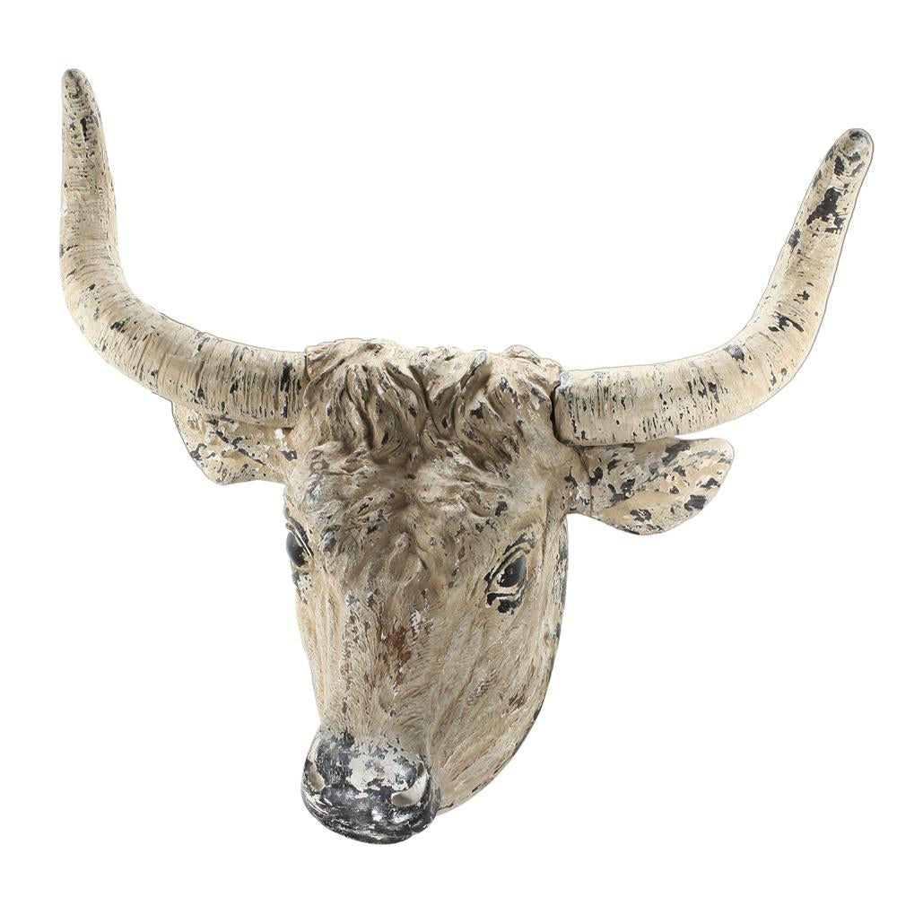 A&B Home Ox Head Wall Decor | Trophy Head | Modishstore