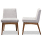 Baxton Studio Nexus Mid-Century Modern Walnut Wood Finishing Dark Fabric Dining Side Chair (Set of 2) | Dining Chairs | Modishstore - 13