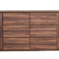 Nova Domus Asus - Italian Modern Walnut Dresser | Modishstore | Dressers
