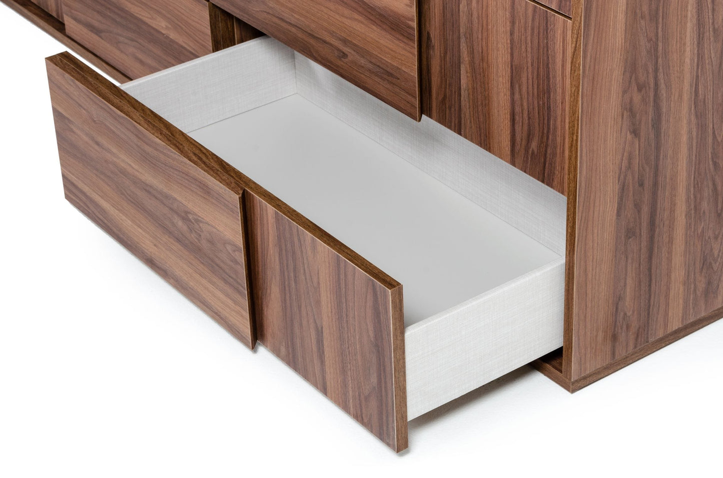 Nova Domus Asus - Italian Modern Walnut Dresser | Modishstore | Dressers-3