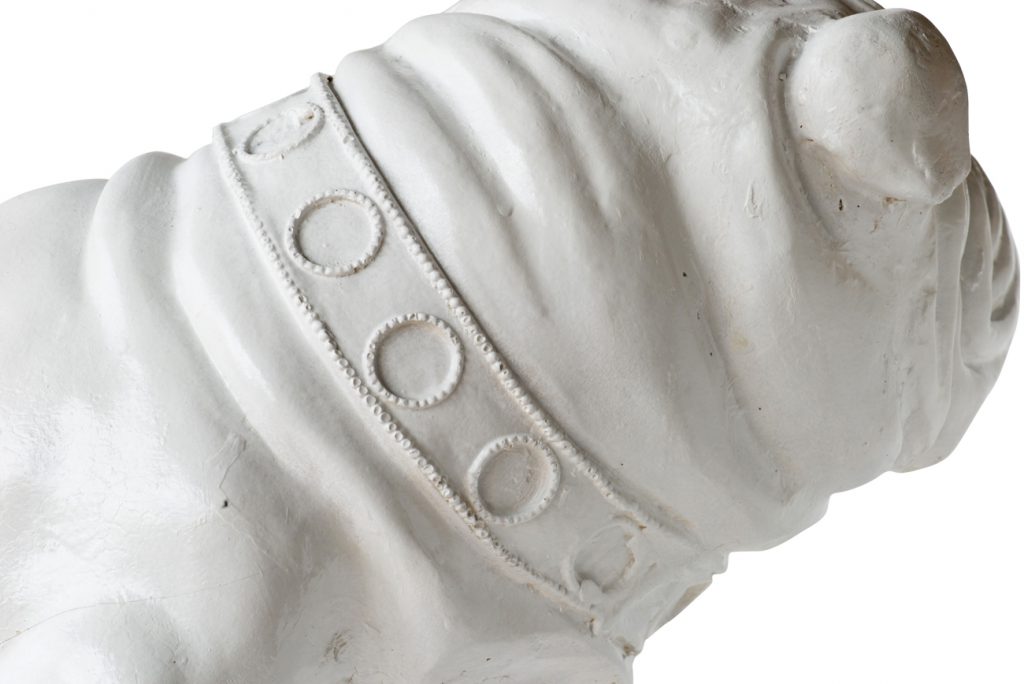 A&B Home Glossy White Dog | Animals & Pets | Modishstore - 5